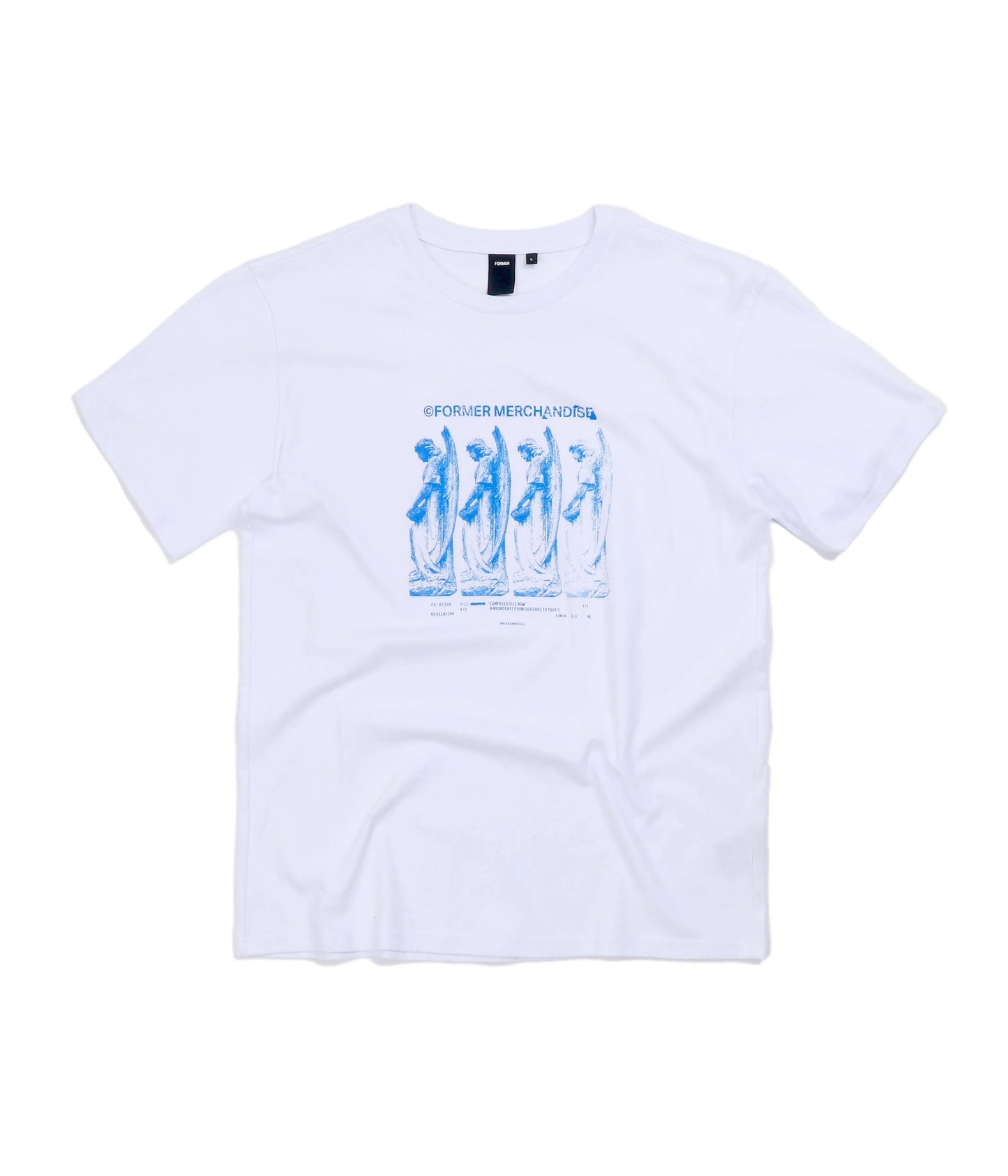 Former - COMPOSED T-SHIRT WHITE - WHITE - ARROW & BEAST