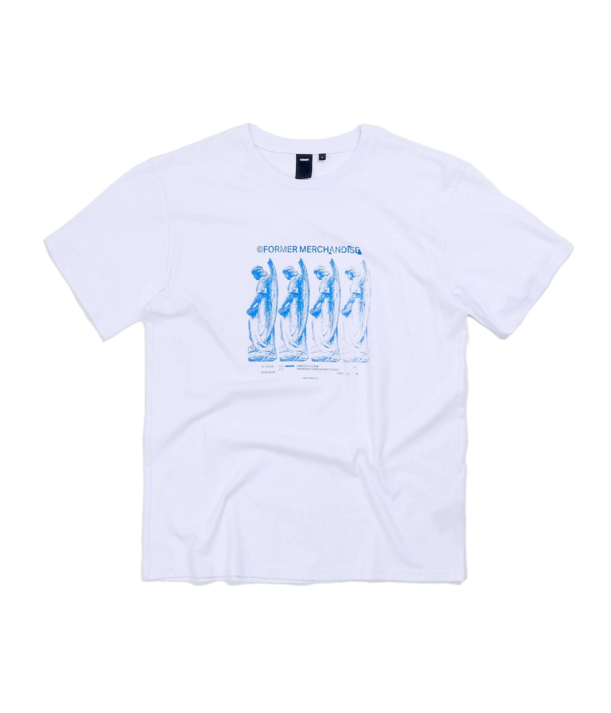 Former - COMPOSED T-SHIRT WHITE - WHITE - ARROW & BEAST