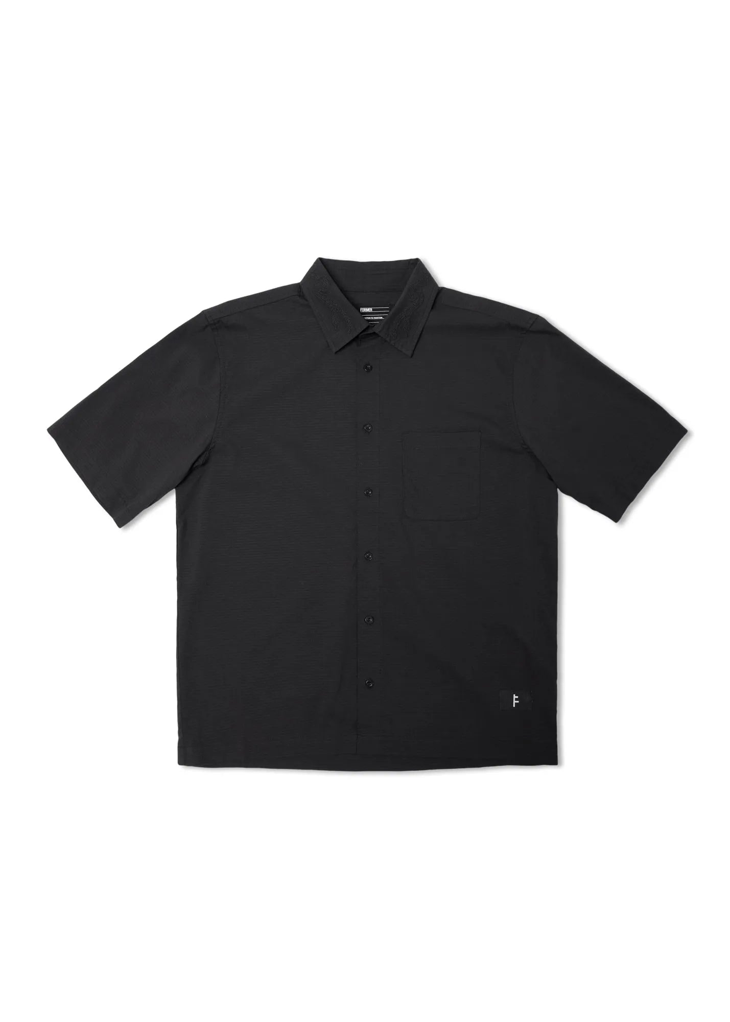 Former - VIVIAN SNAKE SS SHIRT - Black - ARROW & BEAST