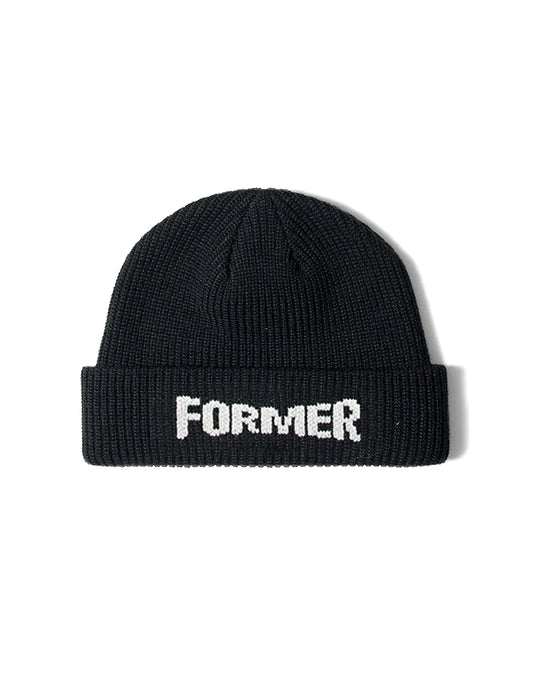 Former - IGNITION BEANIE - Black - ARROW & BEAST