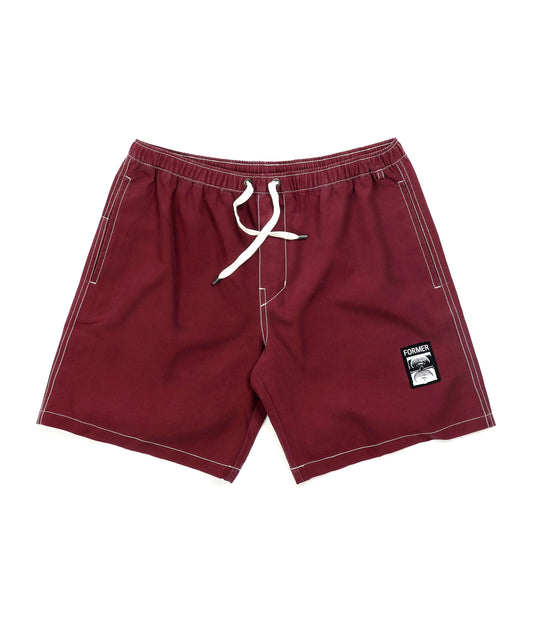 Former - SWANS BAGGY TRUNK CRIMSON - CRIMSON - ARROW & BEAST