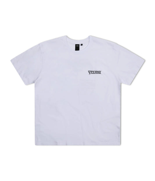 Former Merchandise - CRUX TRIBUTE T-SHIRT - WHITE - ARROW & BEAST