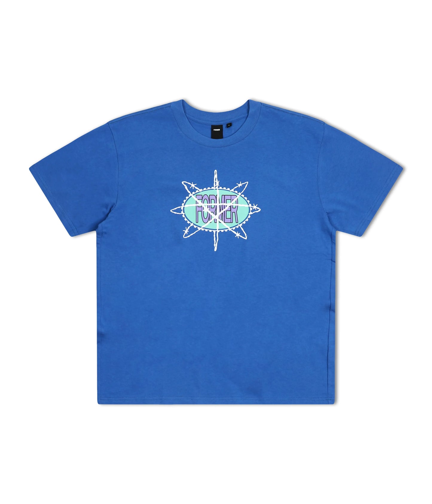 Former Merchandise - UTOPIC T-SHIRT - COBALT - ARROW & BEAST
