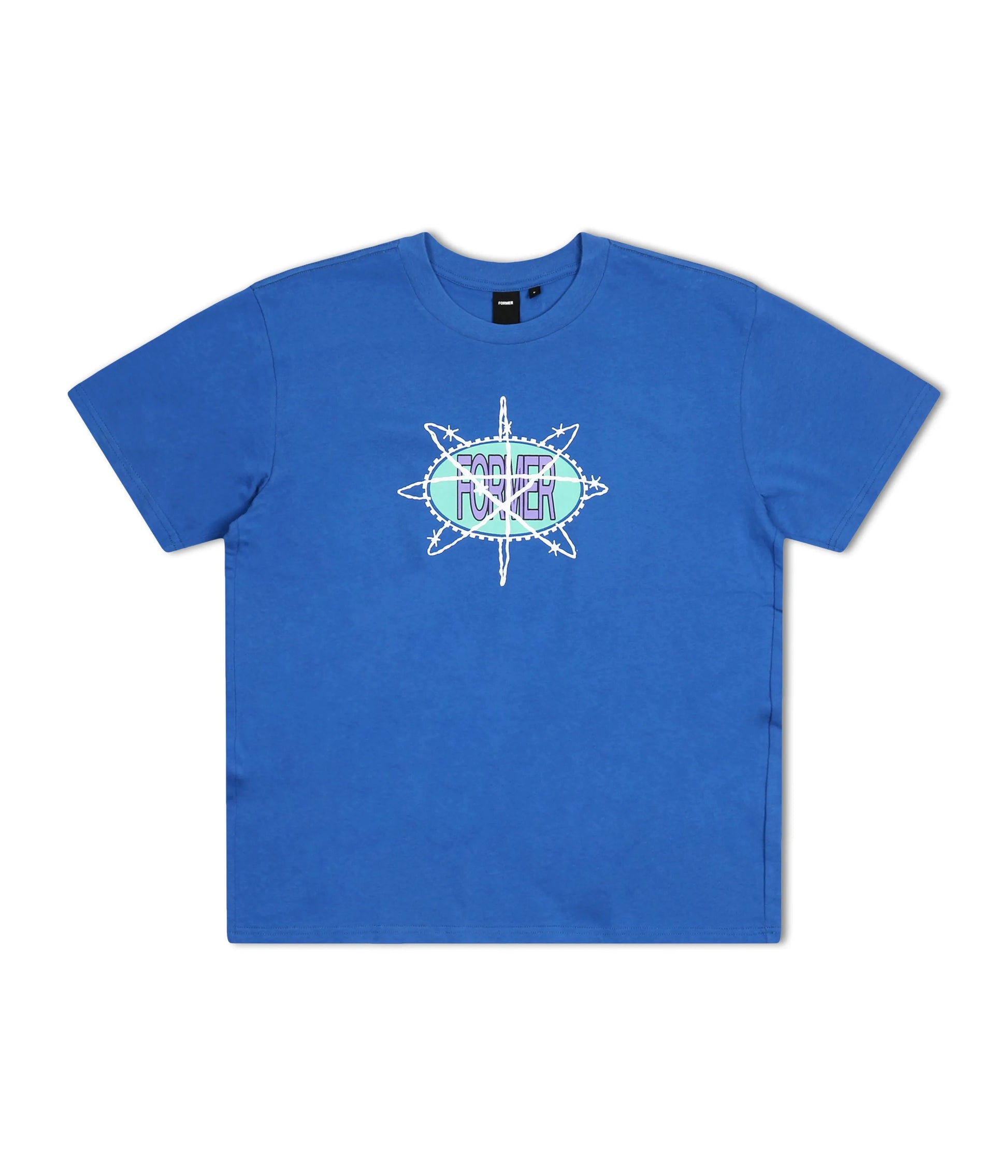 Former Merchandise - UTOPIC T-SHIRT - COBALT - ARROW & BEAST