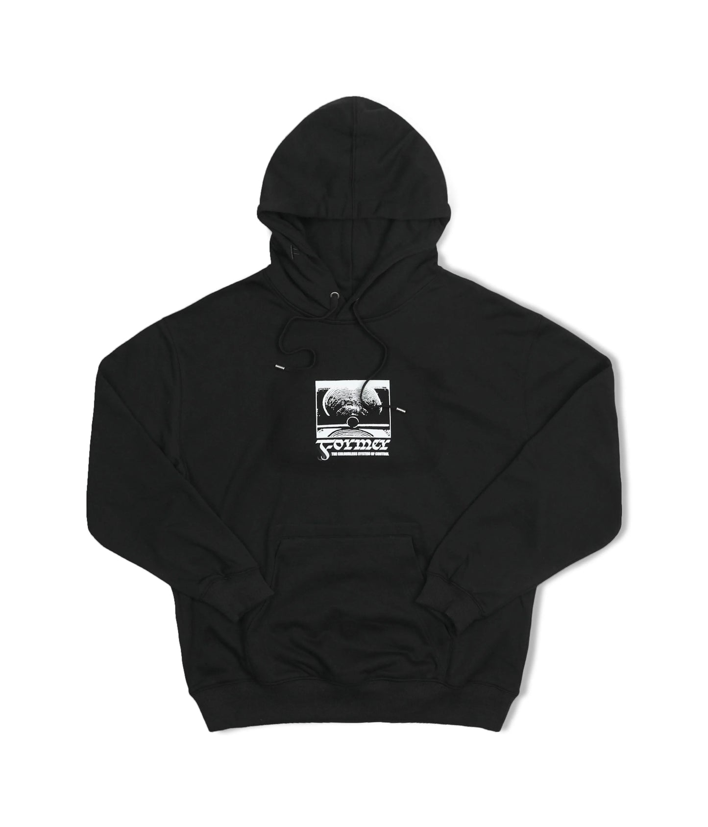 Former Merchandise - CRUX TRIBUTE HOOD - BLACK - ARROW & BEAST