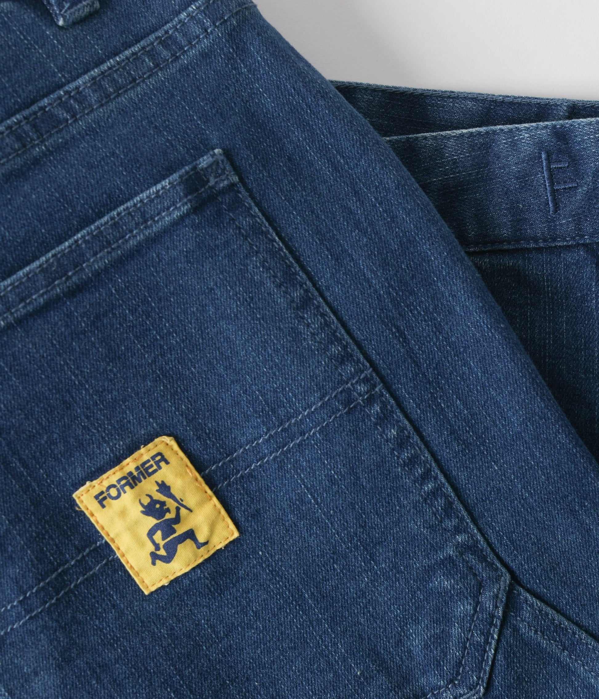 Former Merchandise - REYNOLDS DISTEND WALKSHORT - BLUE STONE - ARROW & BEAST