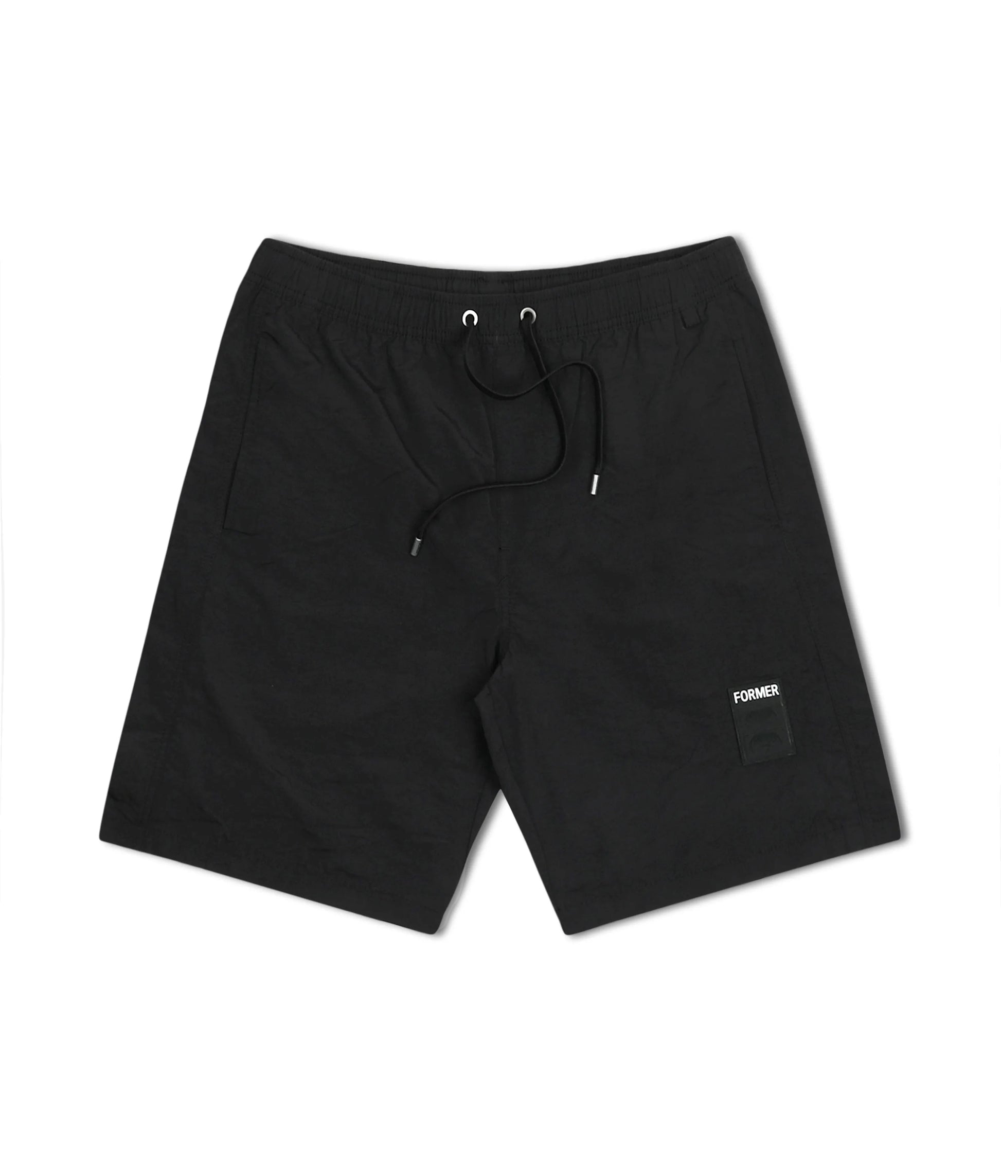 Former Merchandise - SWANS BAGGY SWIM TRUNK - BLACK - ARROW & BEAST