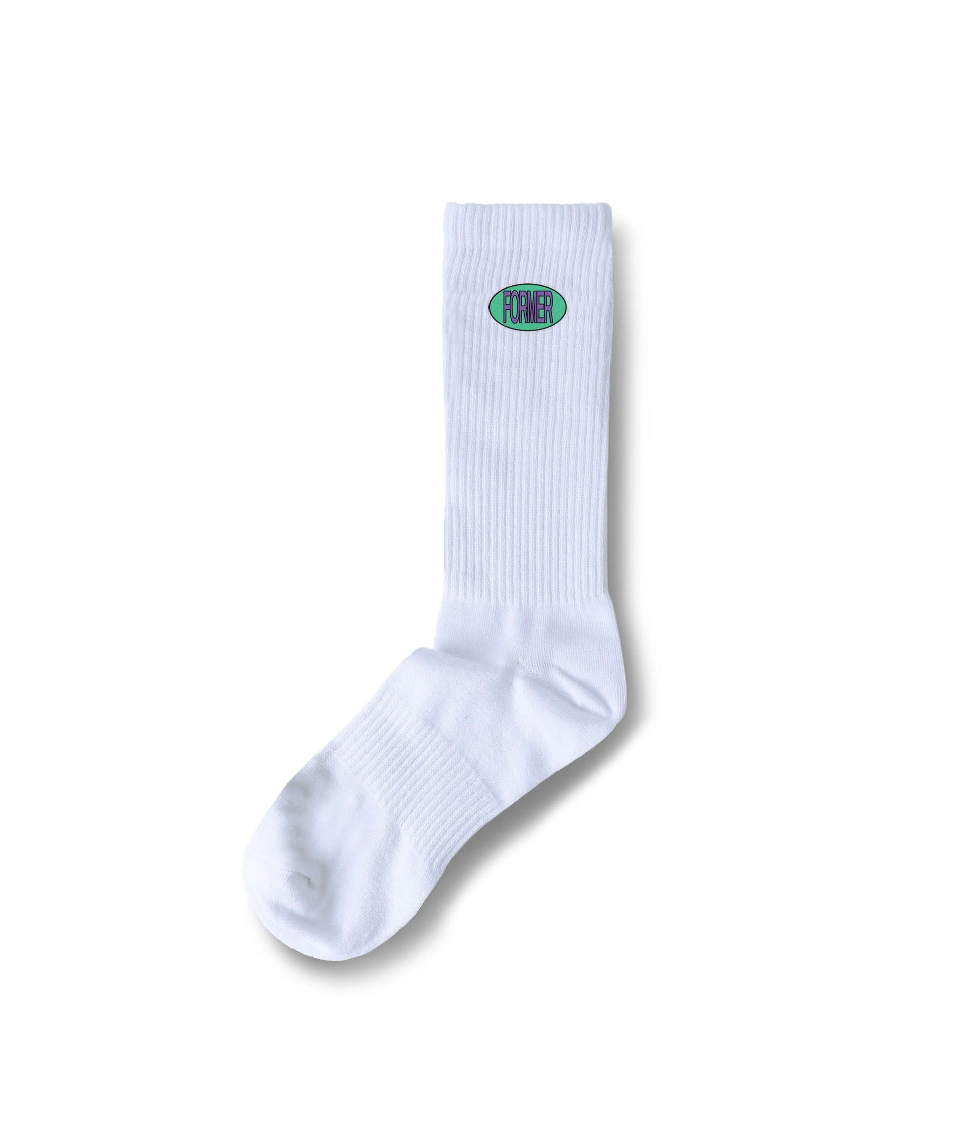 Former Merchandise - UTOPIC SOCK - WHITE - ARROW & BEAST