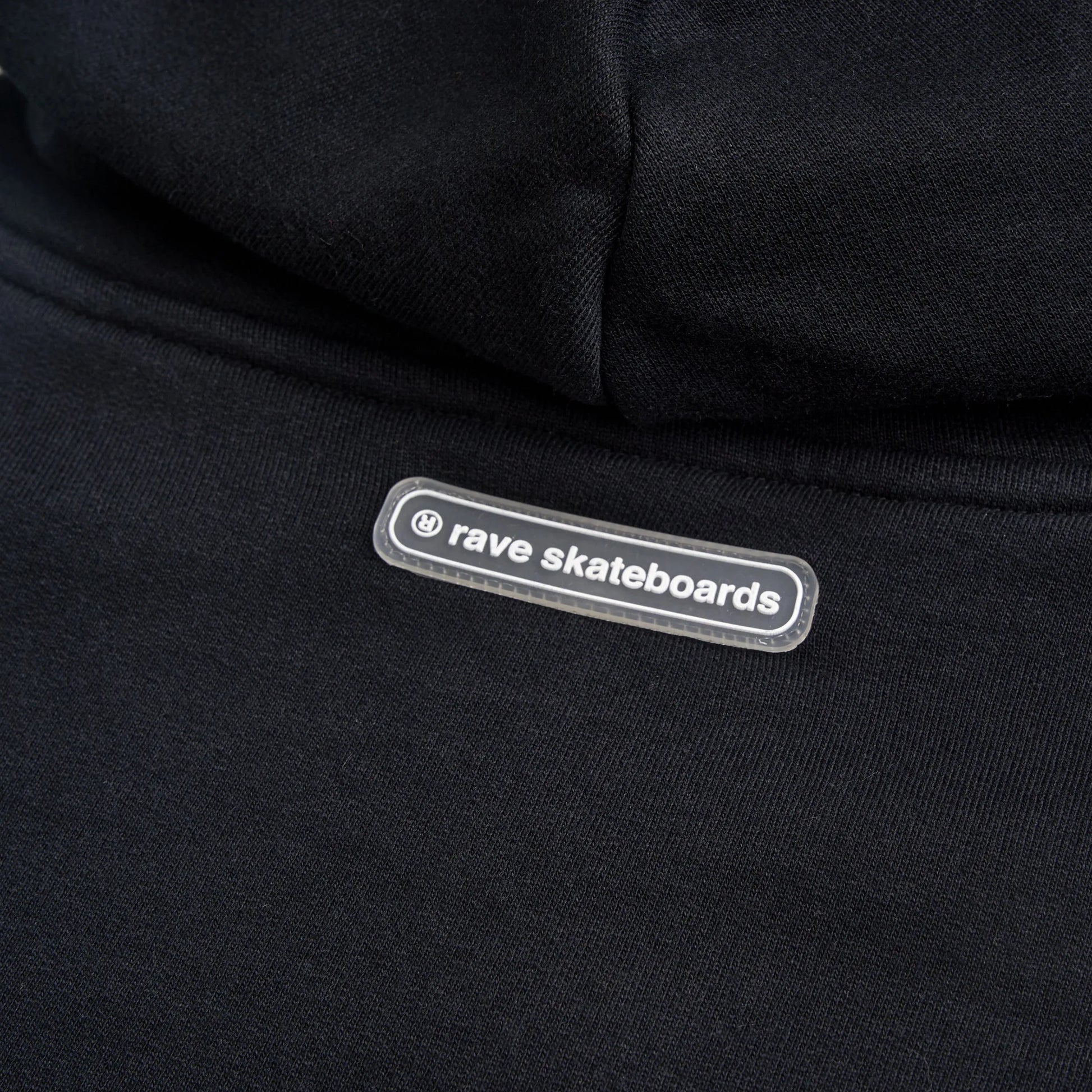 Rave Skateboards - CORE LOGO hoodie - Black - ARROW & BEAST