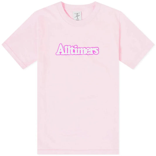 Alltimers Broadway Tee Pink - ARROW & BEAST