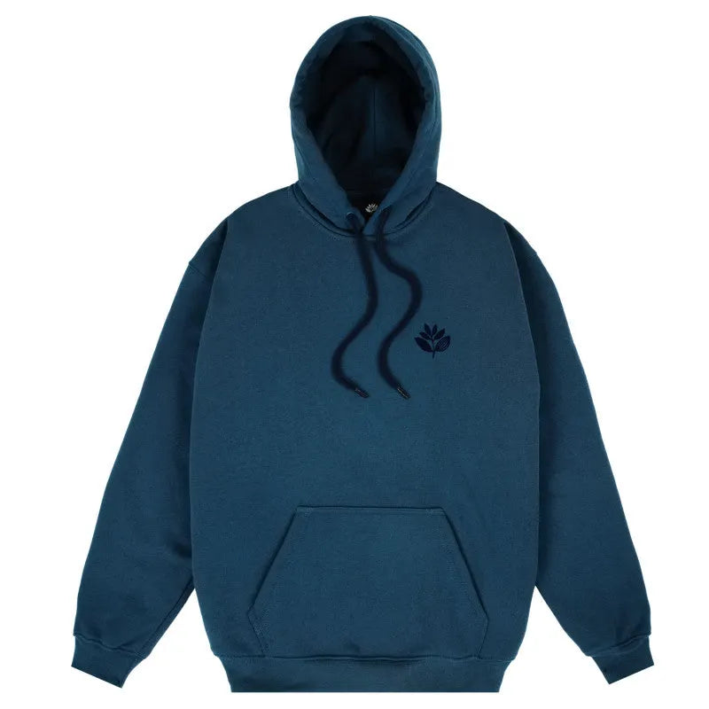Magenta Skateboards Velvet Plant Hoodie Petrol - ARROW & BEAST