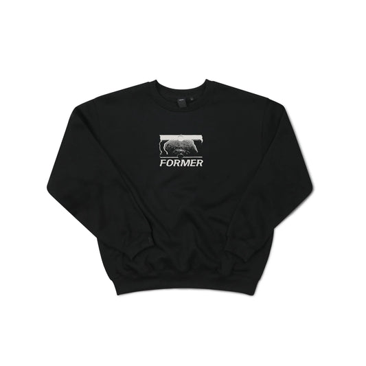 Former Merchandise - FRACTIONAL CREW Black - Black - ARROW & BEAST