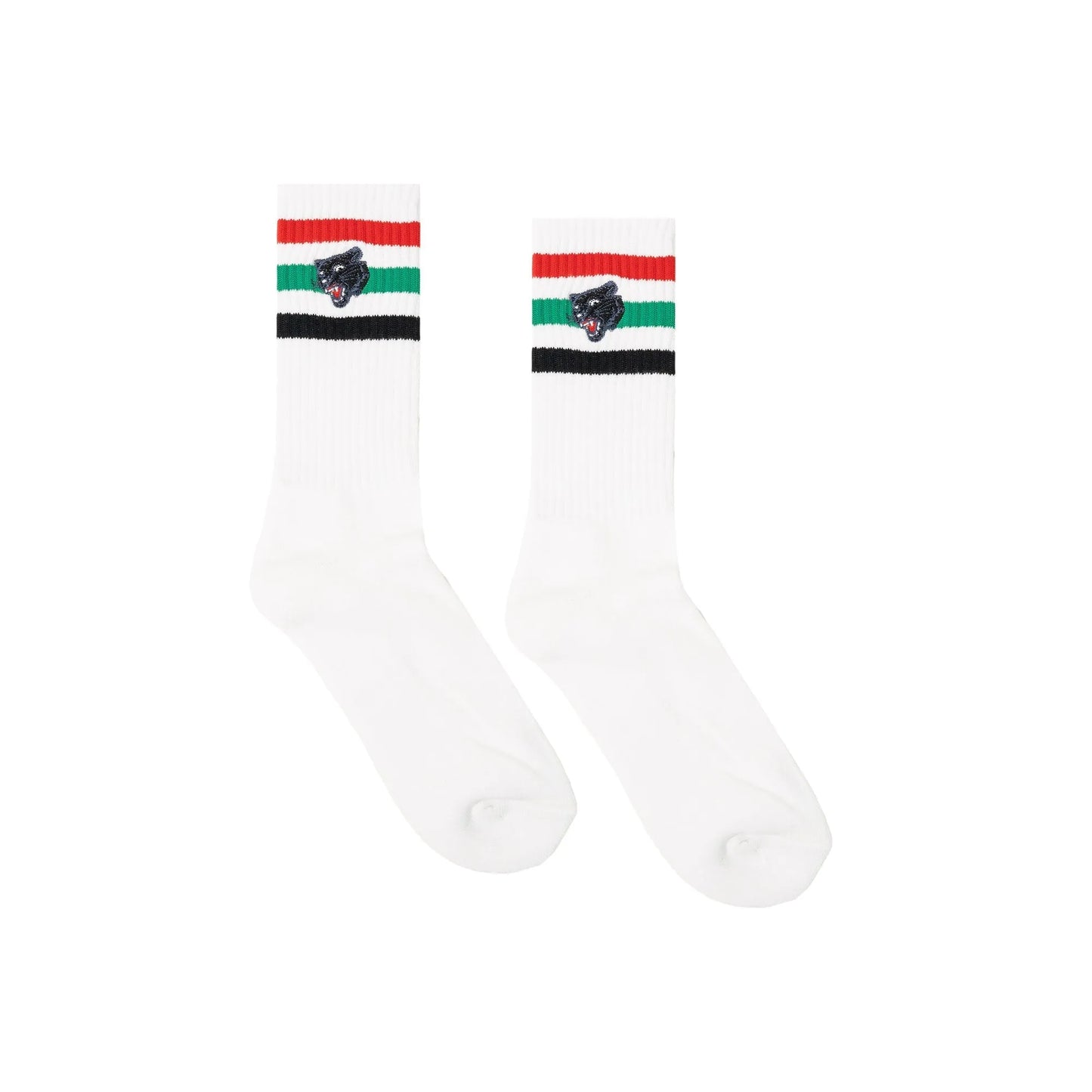 Hardies Hardware - Embroidered Panther Striped Sock - ARROW & BEAST