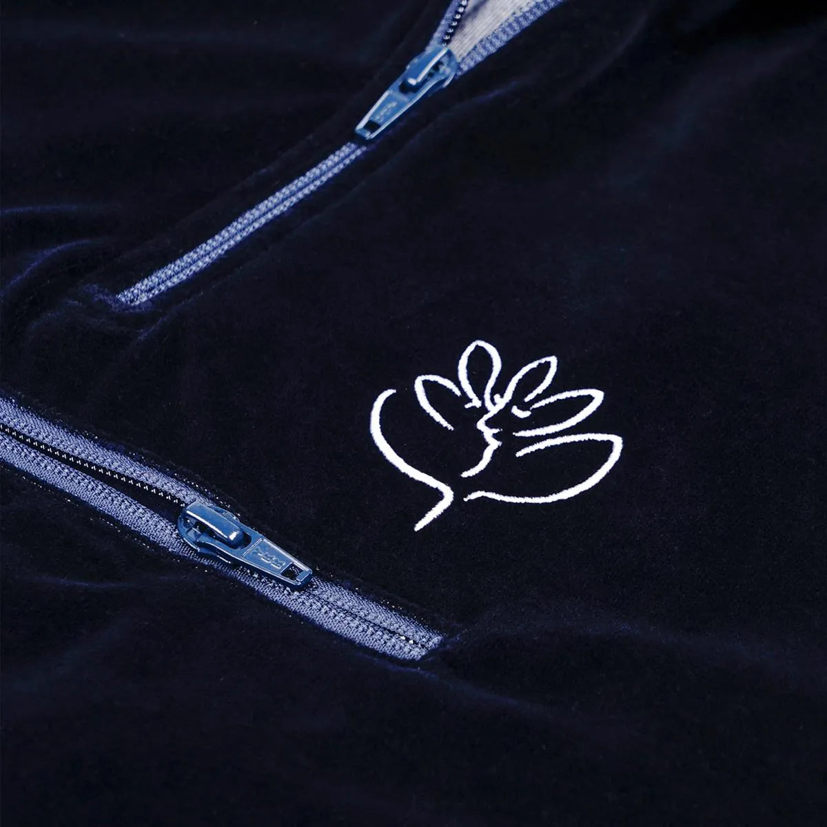 Magenta Skateboards - DIMANCHE VELOURS HIGHNECK - NAVY - Navy - ARROW & BEAST