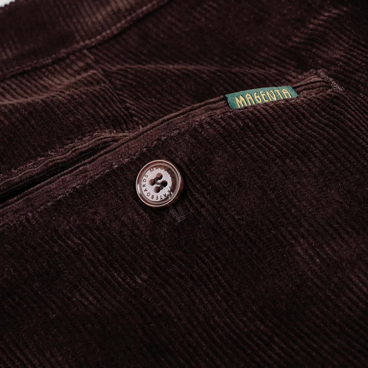 Magenta Skateboards - OG CHINO CORD - CHOCOLATE - Chocolate - ARROW & BEAST