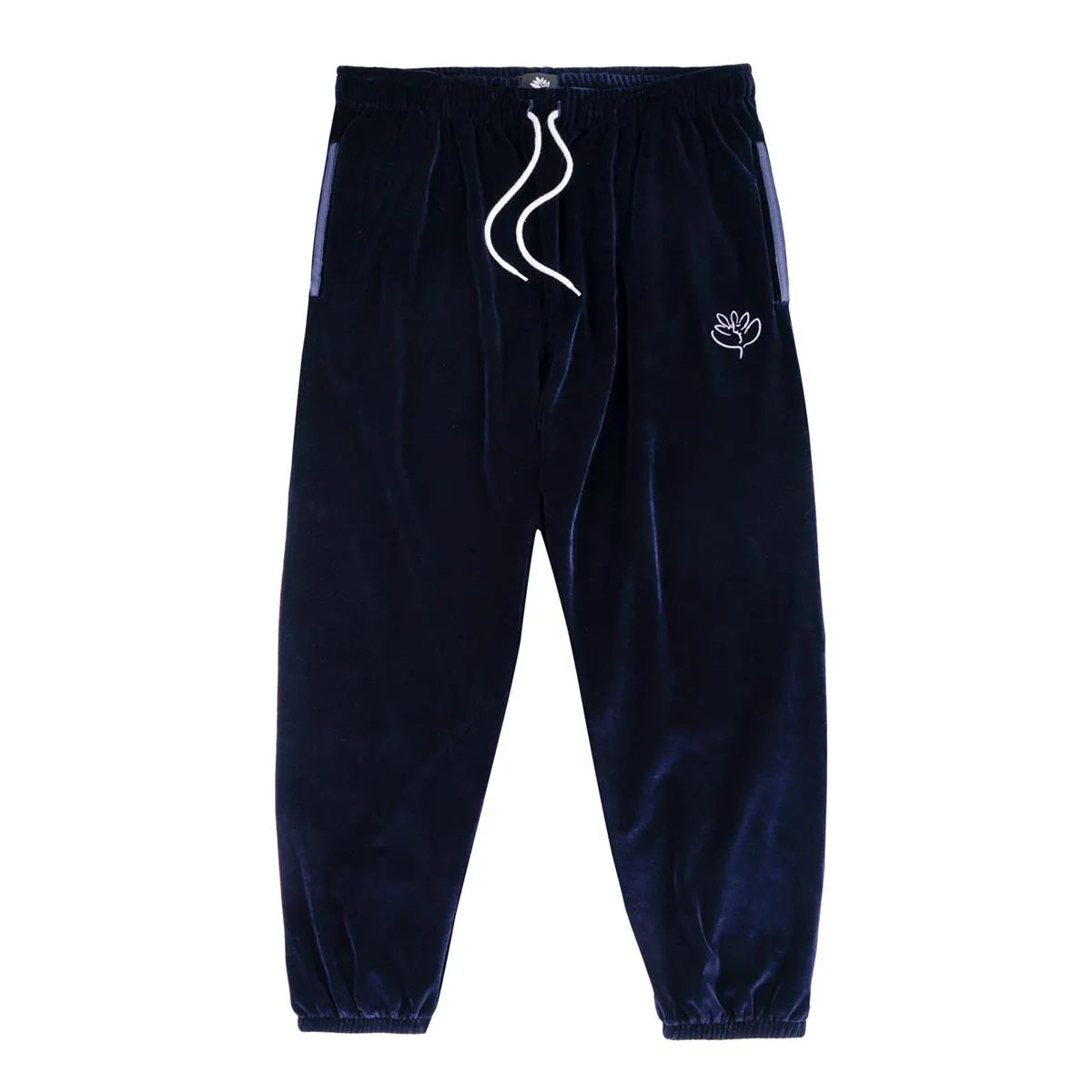 Magenta Skateboards - DIMANCHE VELOURS TRACKPANTS - NAVY - Navy - ARROW & BEAST