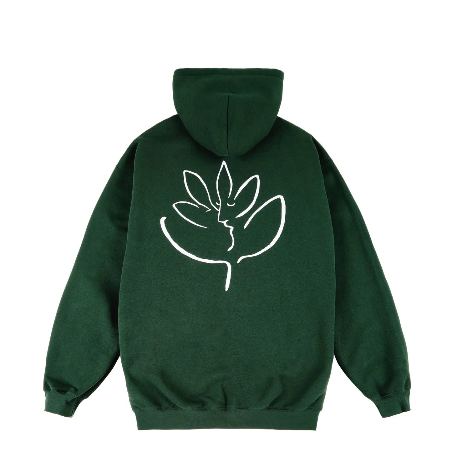 Magenta Skateboards - LE BAISER ZIPPED HOODIE - FORREST GREEN - Forest Green - ARROW & BEAST