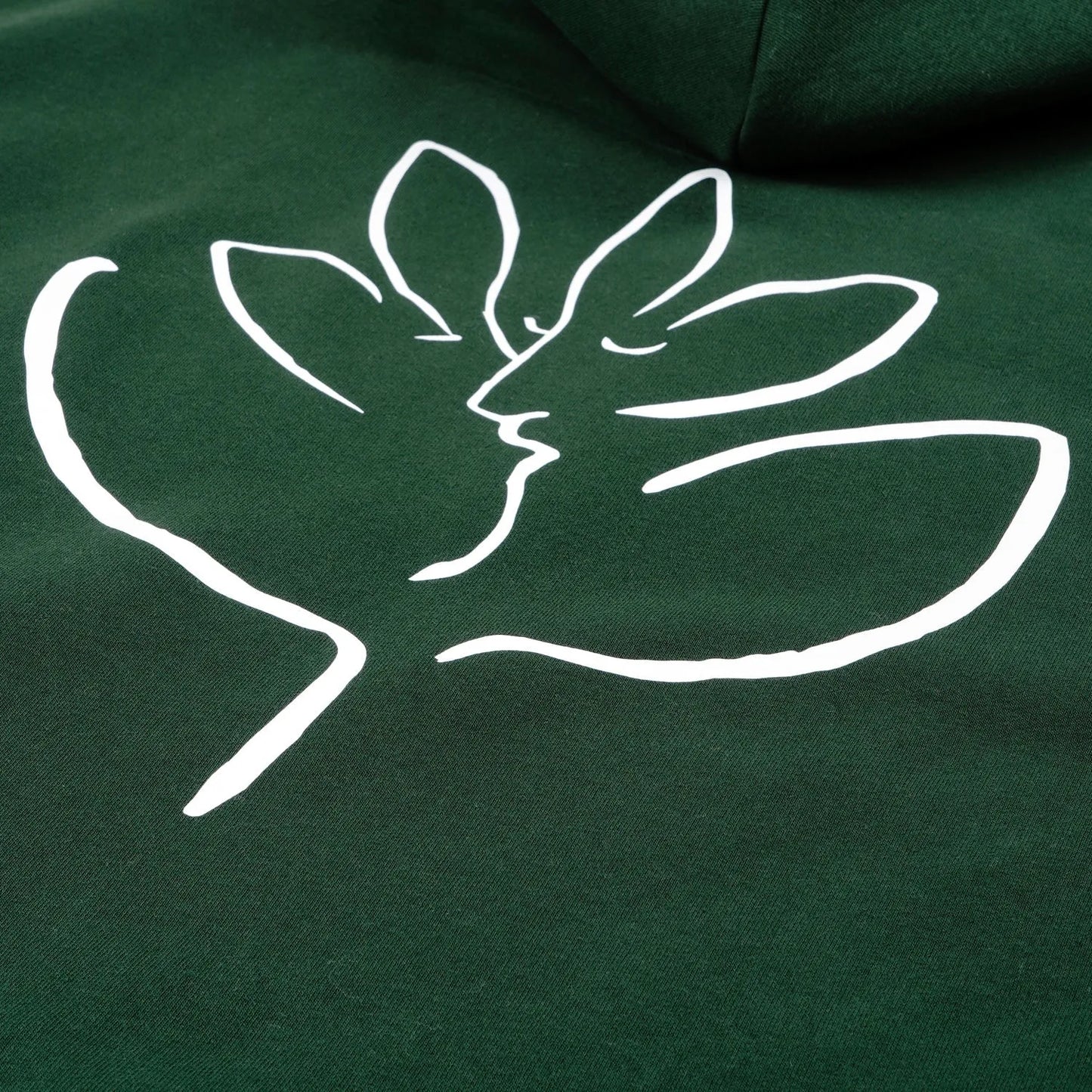 Magenta Skateboards - LE BAISER ZIPPED HOODIE - FORREST GREEN - Forest Green - ARROW & BEAST