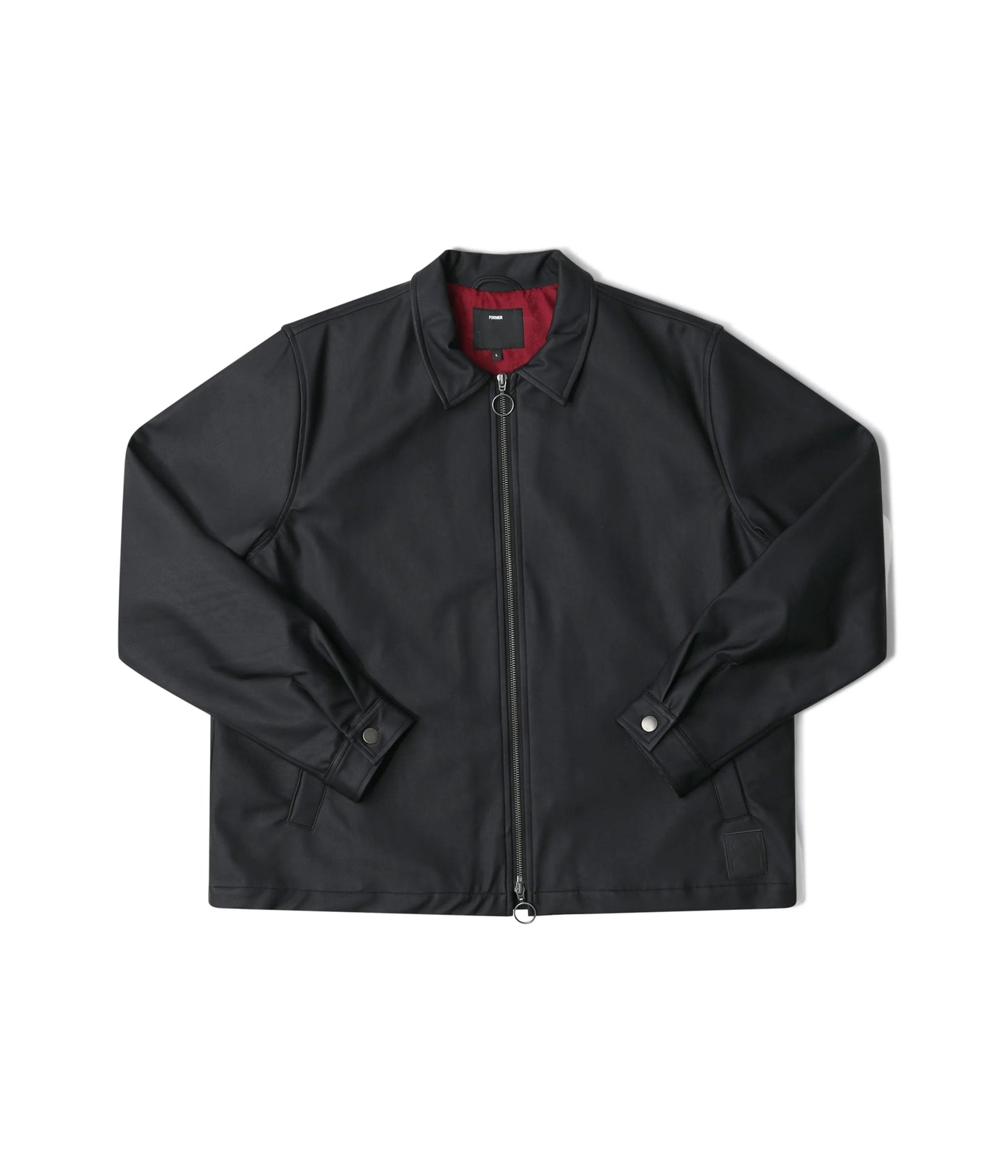 Former Merchandise - CAGE LEATHER JACKET Black - Black - ARROW & BEAST