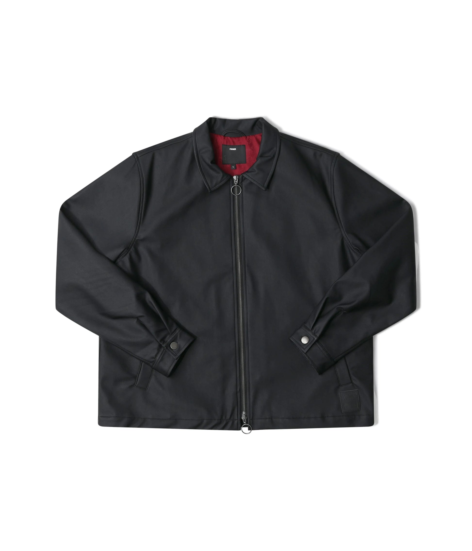 Former Merchandise - CAGE LEATHER JACKET Black - Black - ARROW & BEAST