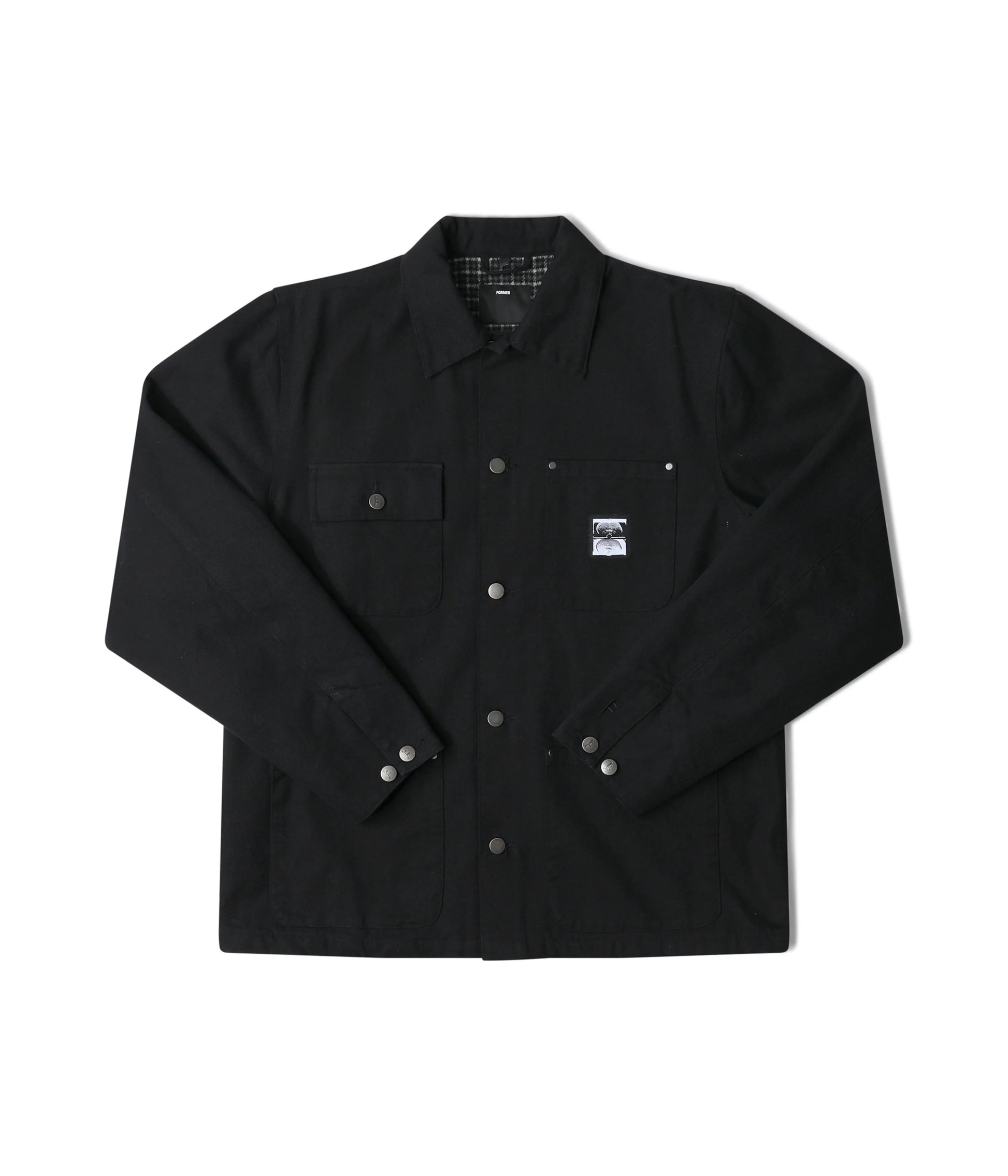 Former Merchandise - PRESS CHORE JACKET Black - Black - ARROW & BEAST