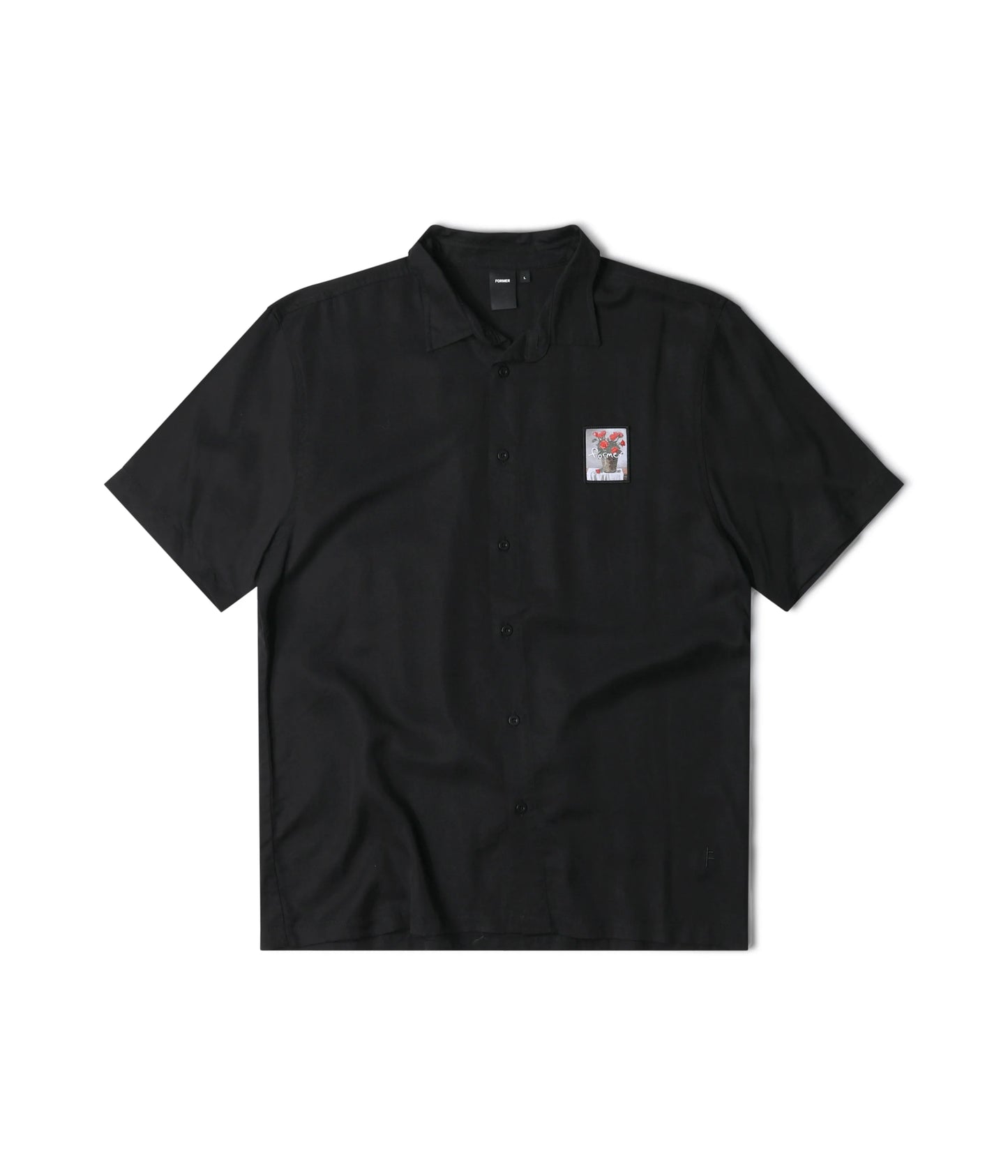 Former Merchandise - VIVIAN STILL LIFE SS SHIRT Black - Black - ARROW & BEAST