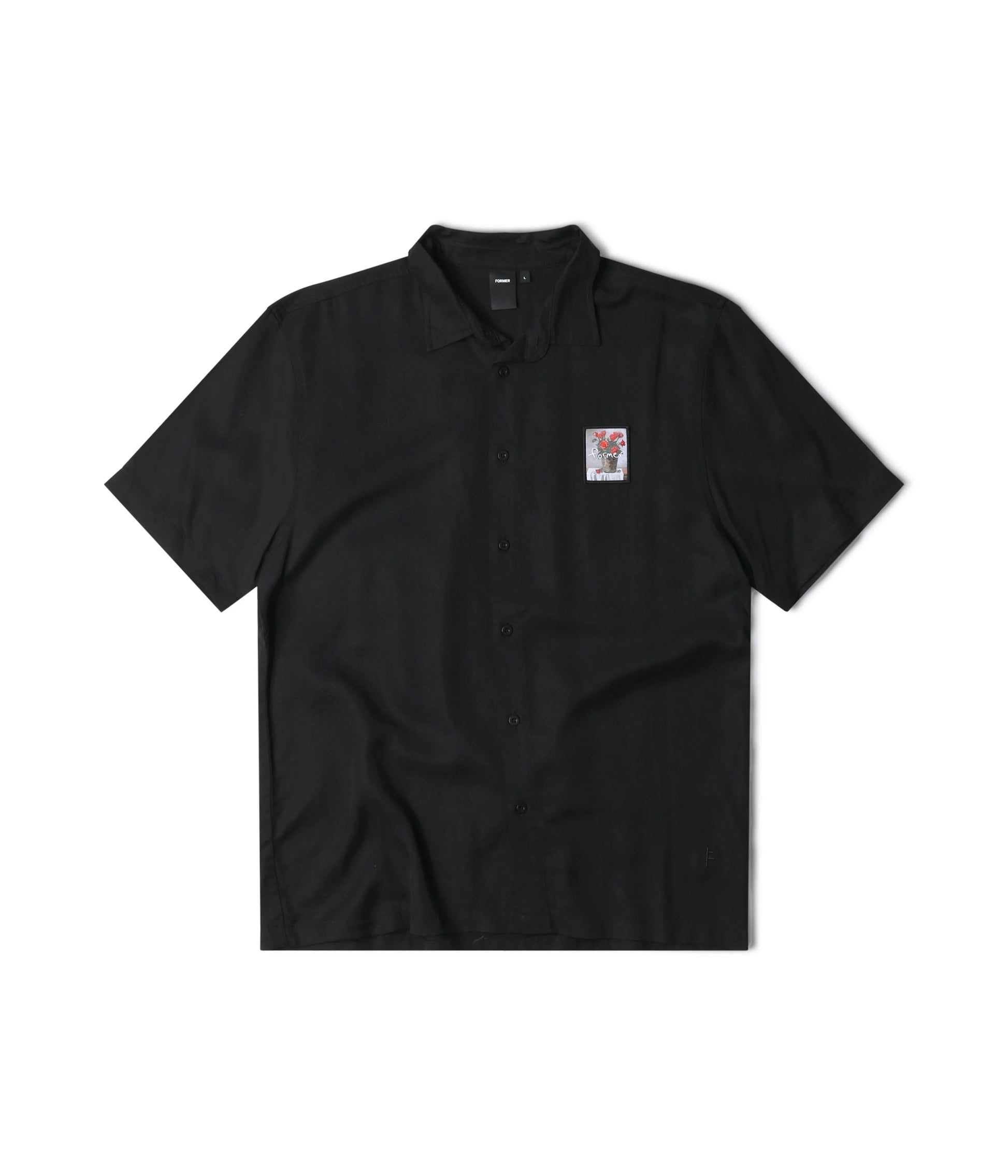 Former Merchandise - VIVIAN STILL LIFE SS SHIRT Black - Black - ARROW & BEAST