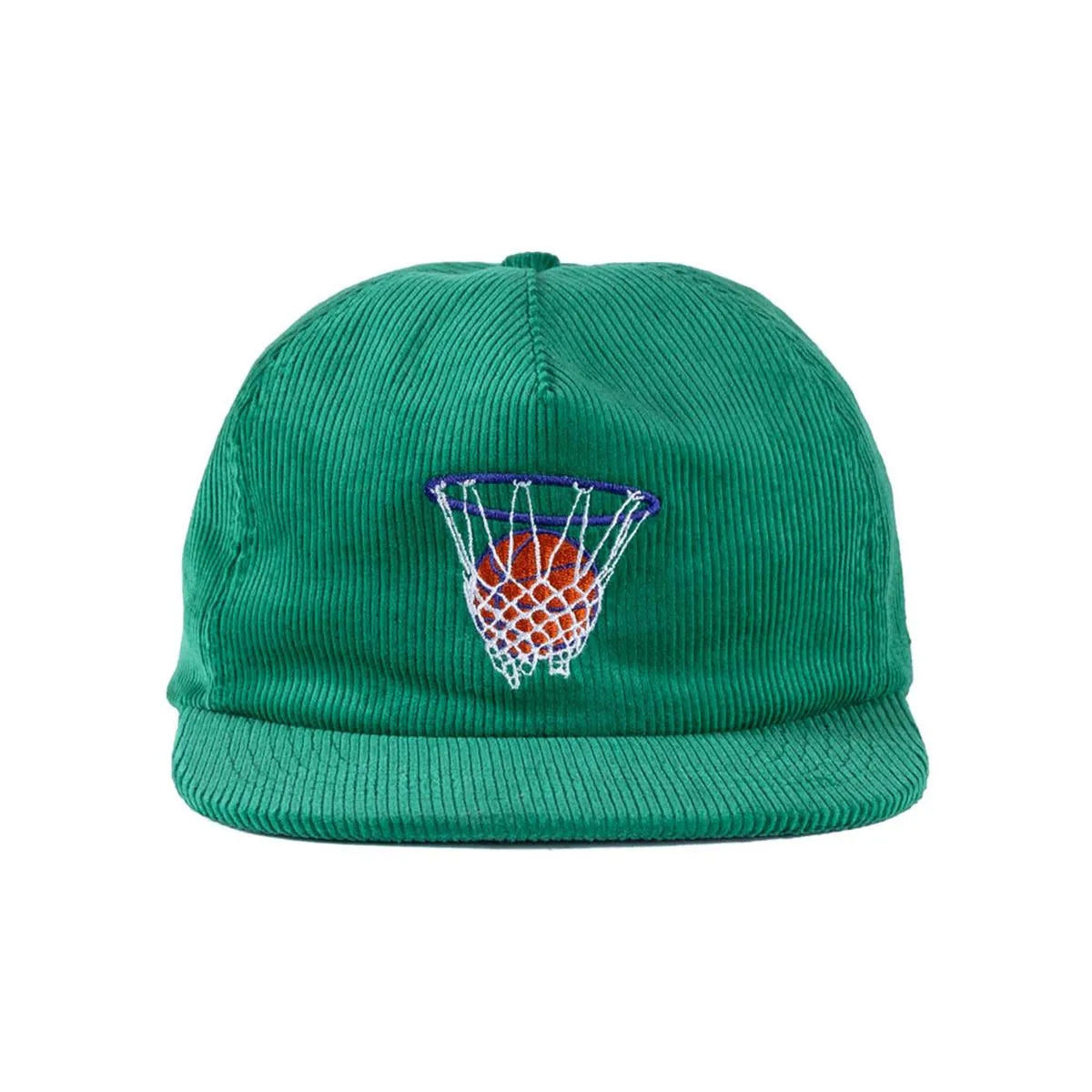 Call Me 917 Hoop Green Cord Snapback - ARROW & BEAST