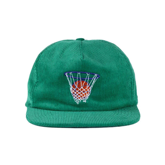 Call Me 917 Hoop Green Cord Snapback - ARROW & BEAST