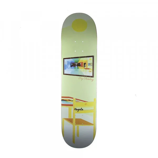Magenta Skateboards - Soy Panday Sleep Board - ARROW & BEAST