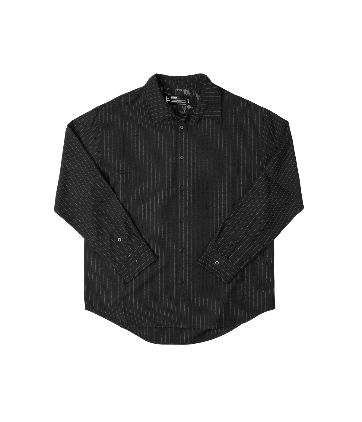 Former - VIVIAN STRIPE LS SHIRT BLACK - BLACK - ARROW & BEAST