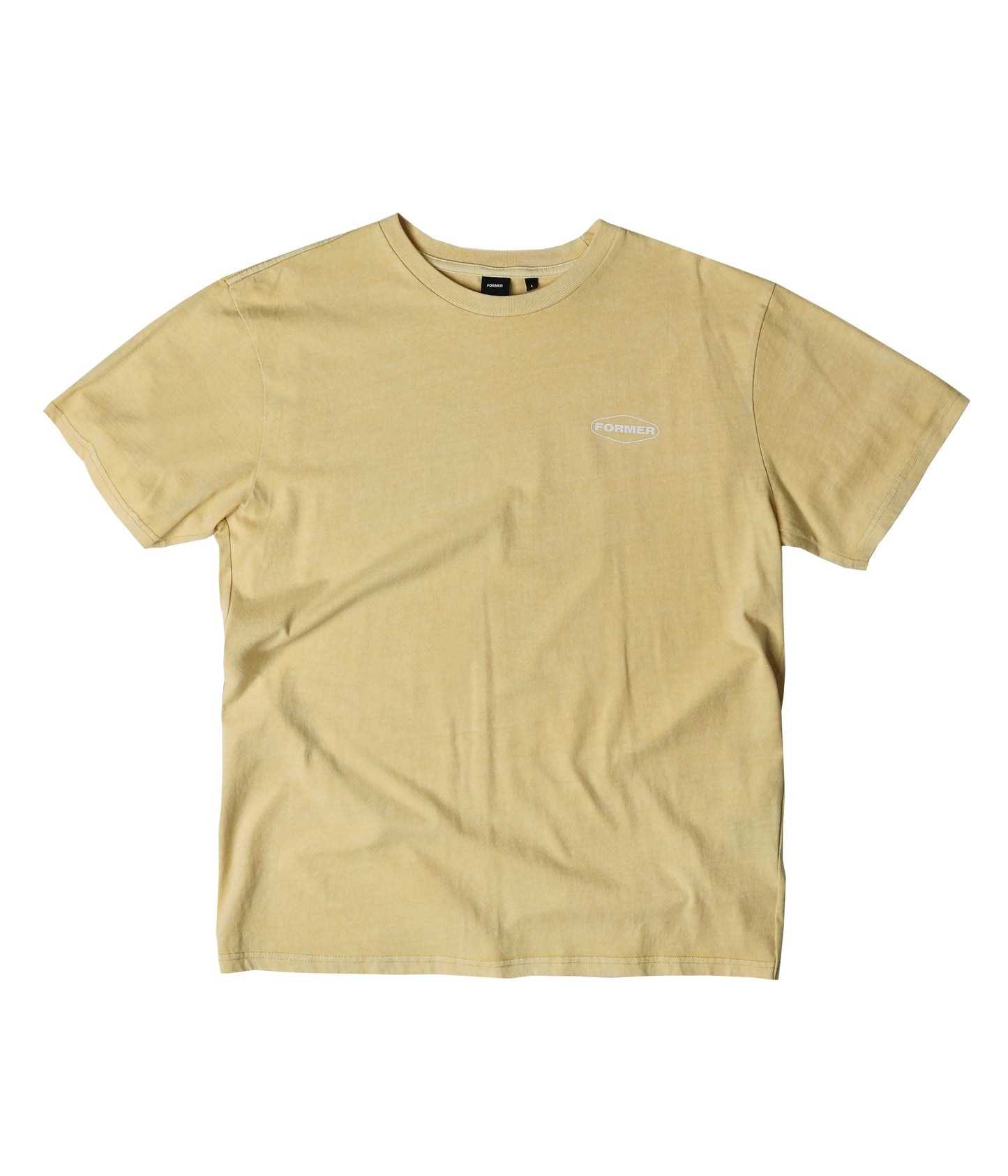 Former - SILENCE T-SHIRT FLAX - FLAX - ARROW & BEAST
