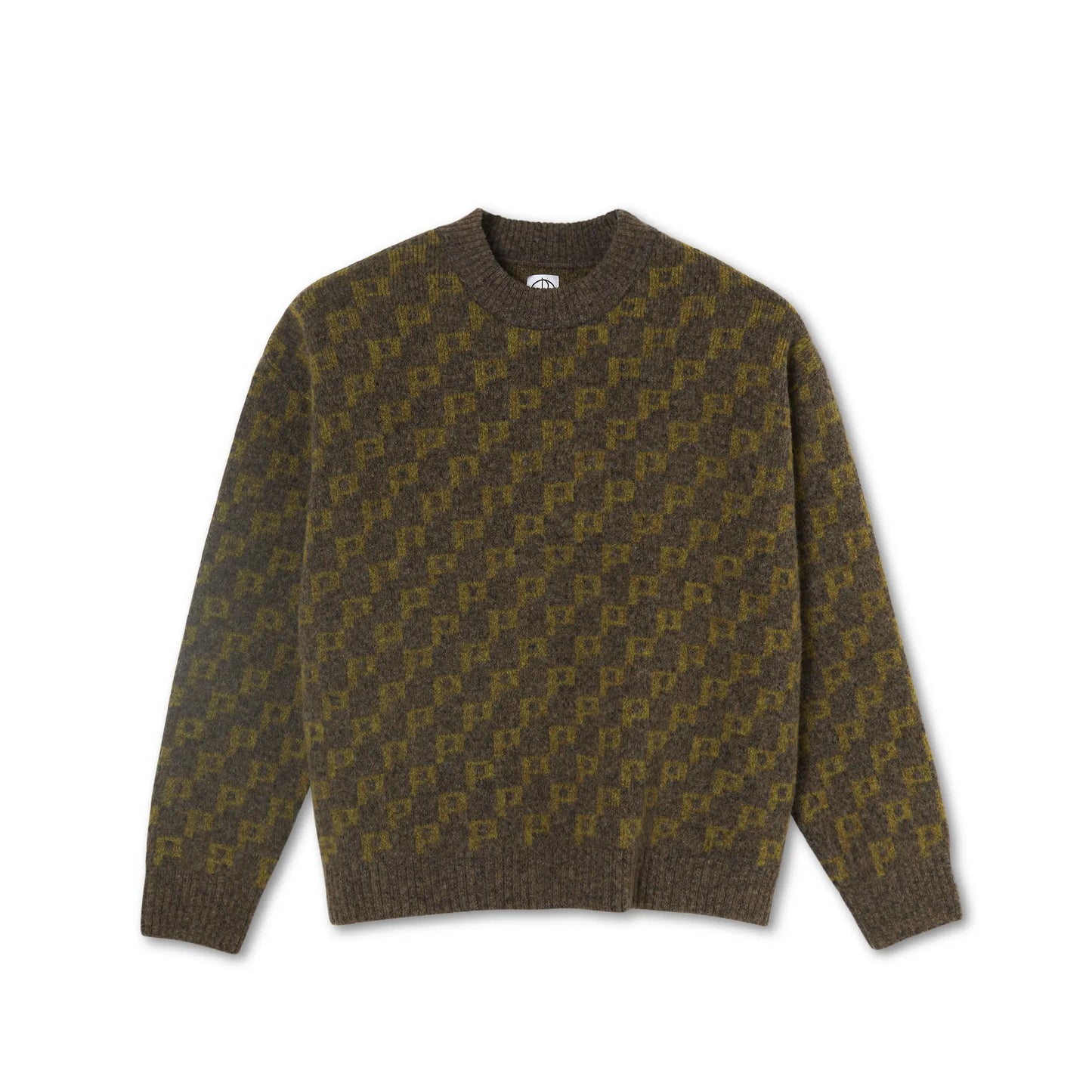 Polar Skate Co. Polar Knit Sweater Army Green - ARROW & BEAST