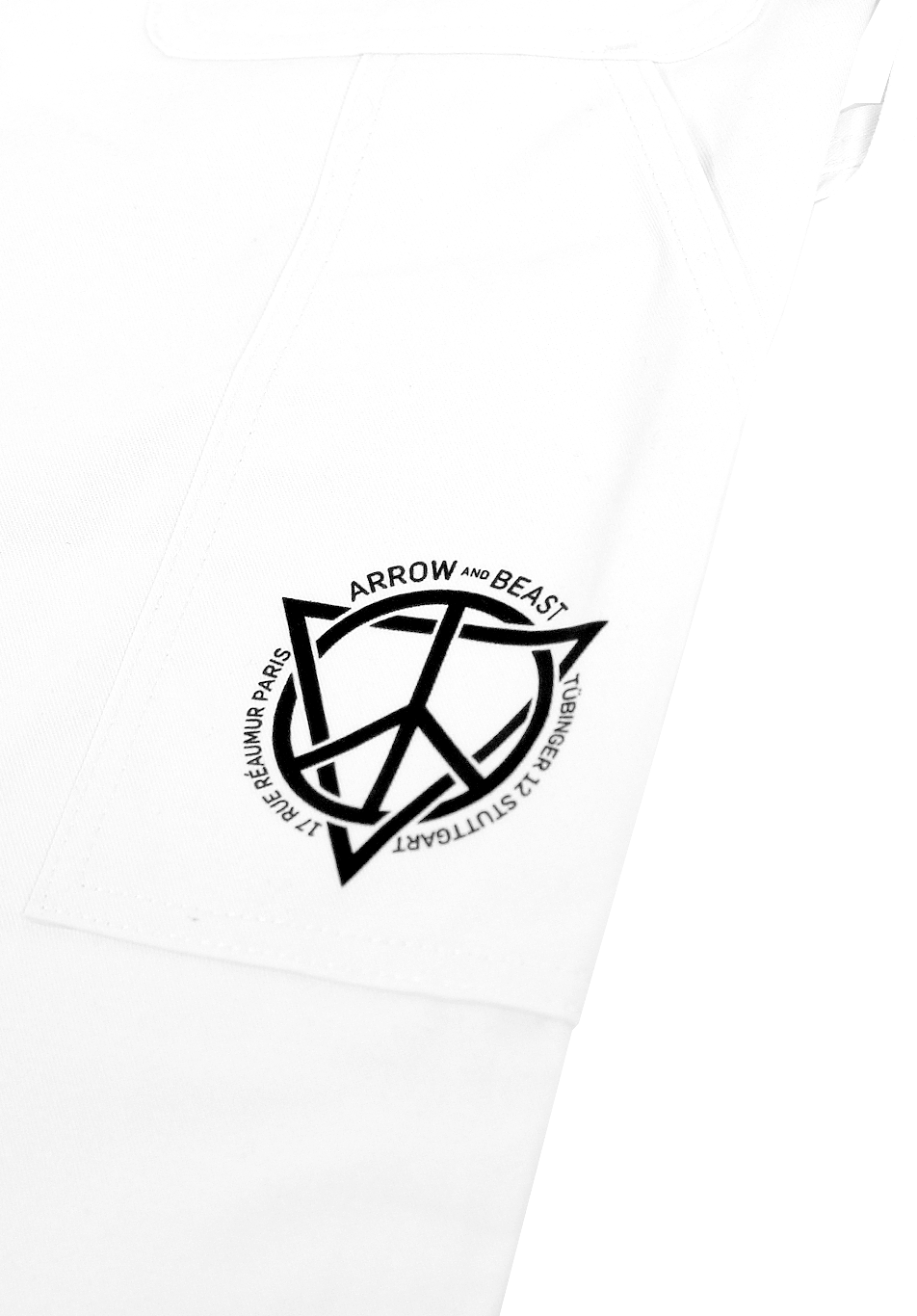 Arrow & Beast x Dickies "Blank Spectrum" Utility Pants White - ARROW & BEAST