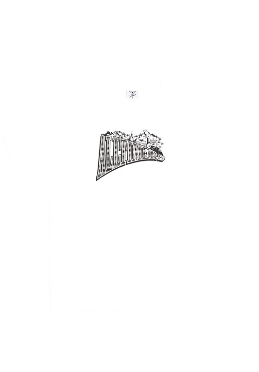 Alltimers Mountains Of Liberty Tee White - ARROW & BEAST