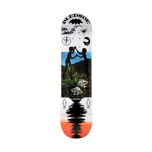Quasi Skateboards Bledsoe 'dreamcatcher' Deck White - ARROW & BEAST