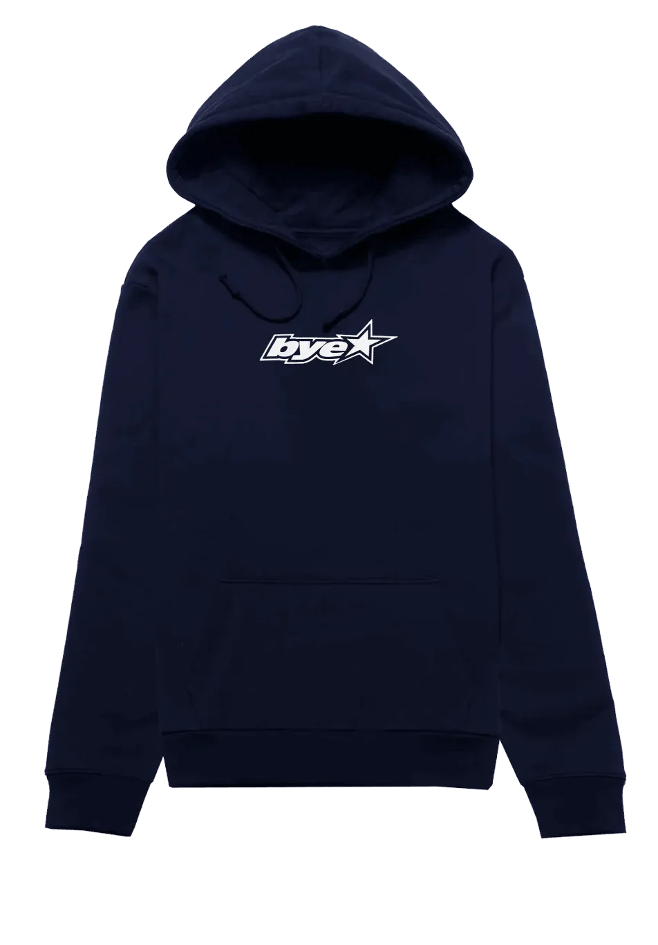 Bye Jeremy Star Hoodie Navy - ARROW & BEAST