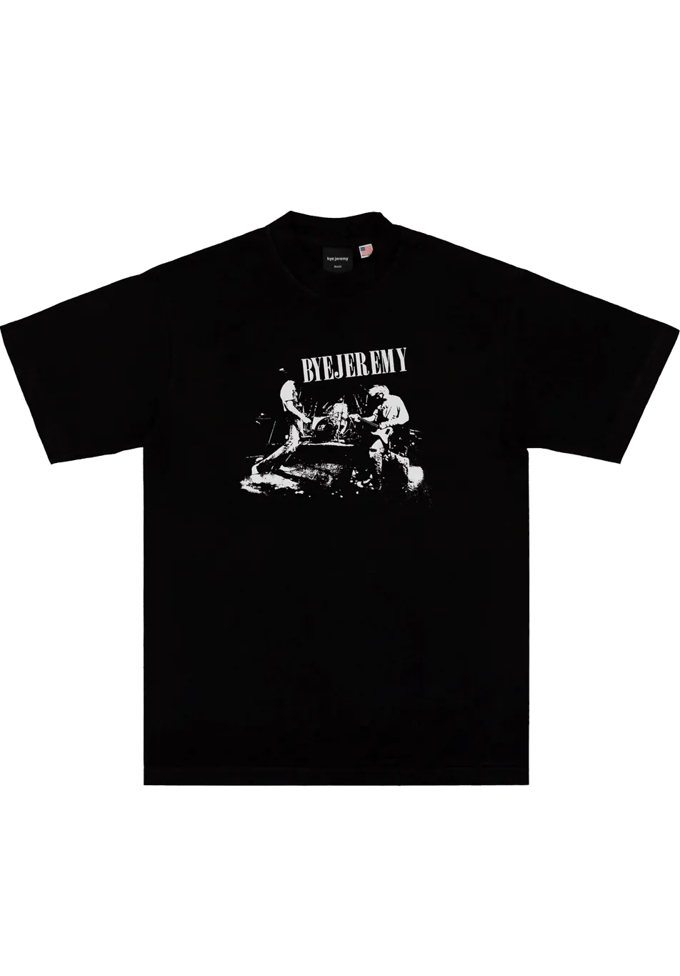 Bye Jeremy Band Tee Black - ARROW & BEAST