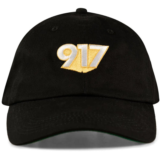 Call Me 917 - 3D Black Dad Cap - ARROW & BEAST