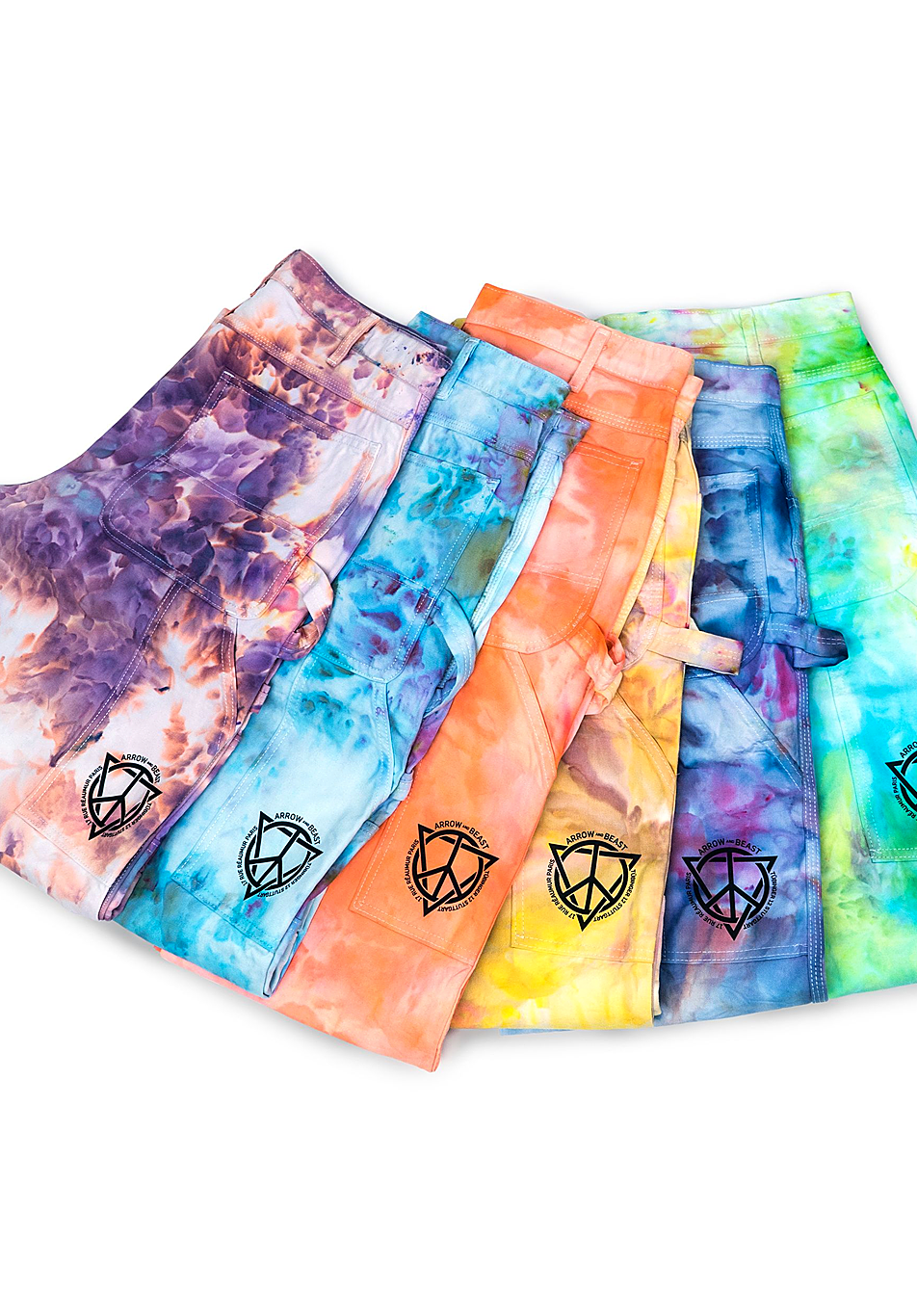 Cat Lowry x Dickies x Arrow & Beast "Spectrum" Utility Pants Dyed ASSORTED ONLINE ONLY - ARROW & BEAST