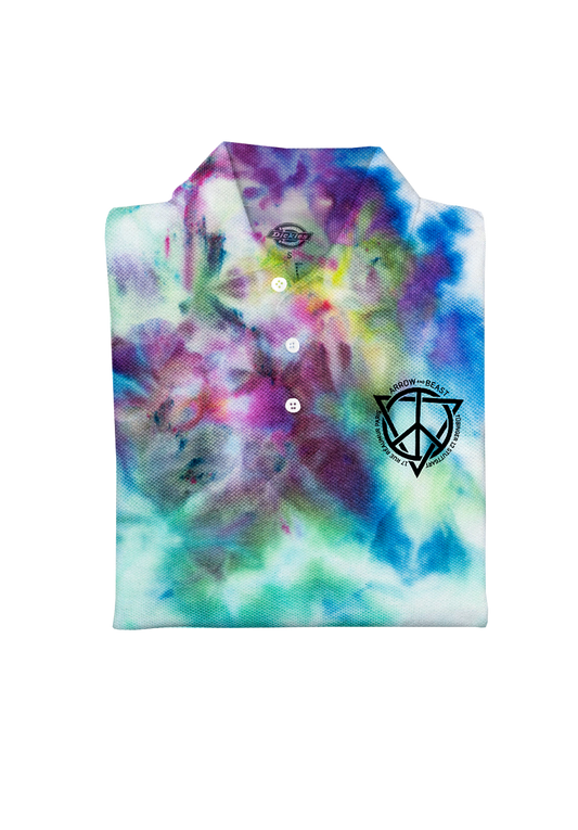 Cat Lowry x Dickies x Arrow & Beast "Spectrum" LS Polo Dyed ASSORTED ONLINE ONLY - ARROW & BEAST