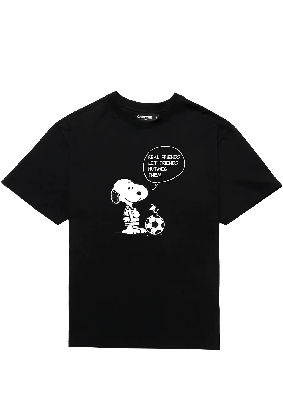 Chrystie NYC CSC Real Friends Tee Black - ARROW & BEAST