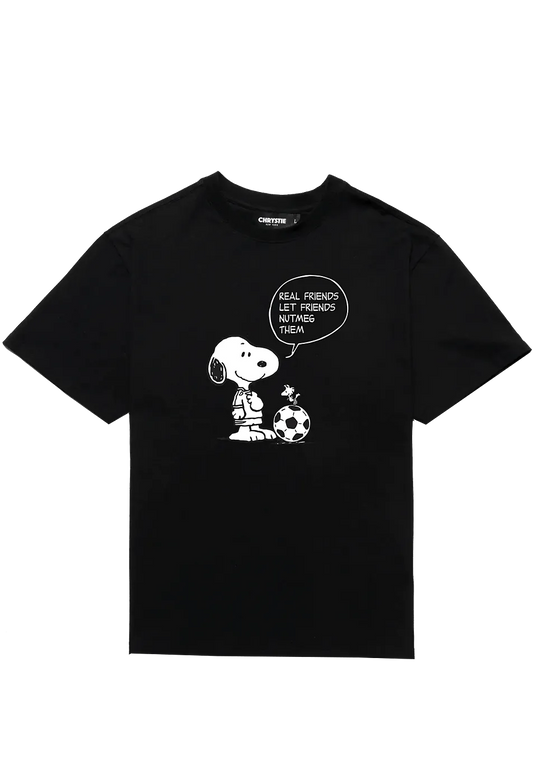Chrystie NYC CSC Real Friends Tee Black - ARROW & BEAST