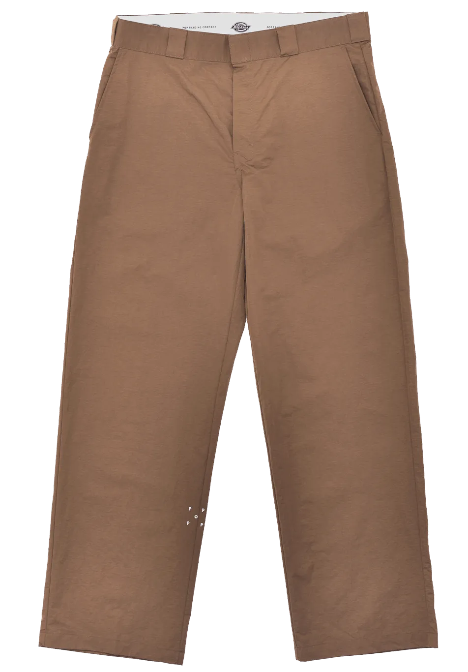 Dickies Skate x Pop Trading Co Work Pant Rain Drum Brown - ARROW & BEAST