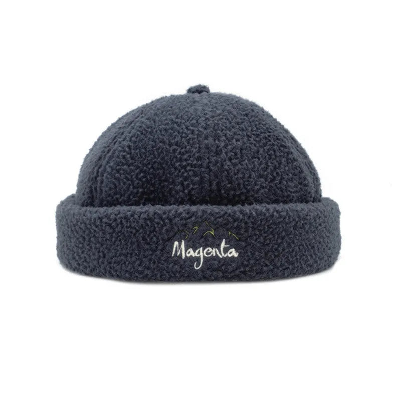 Magenta Skateboards Sherpa Sailor Beanie Dar Charcoal - ARROW & BEAST