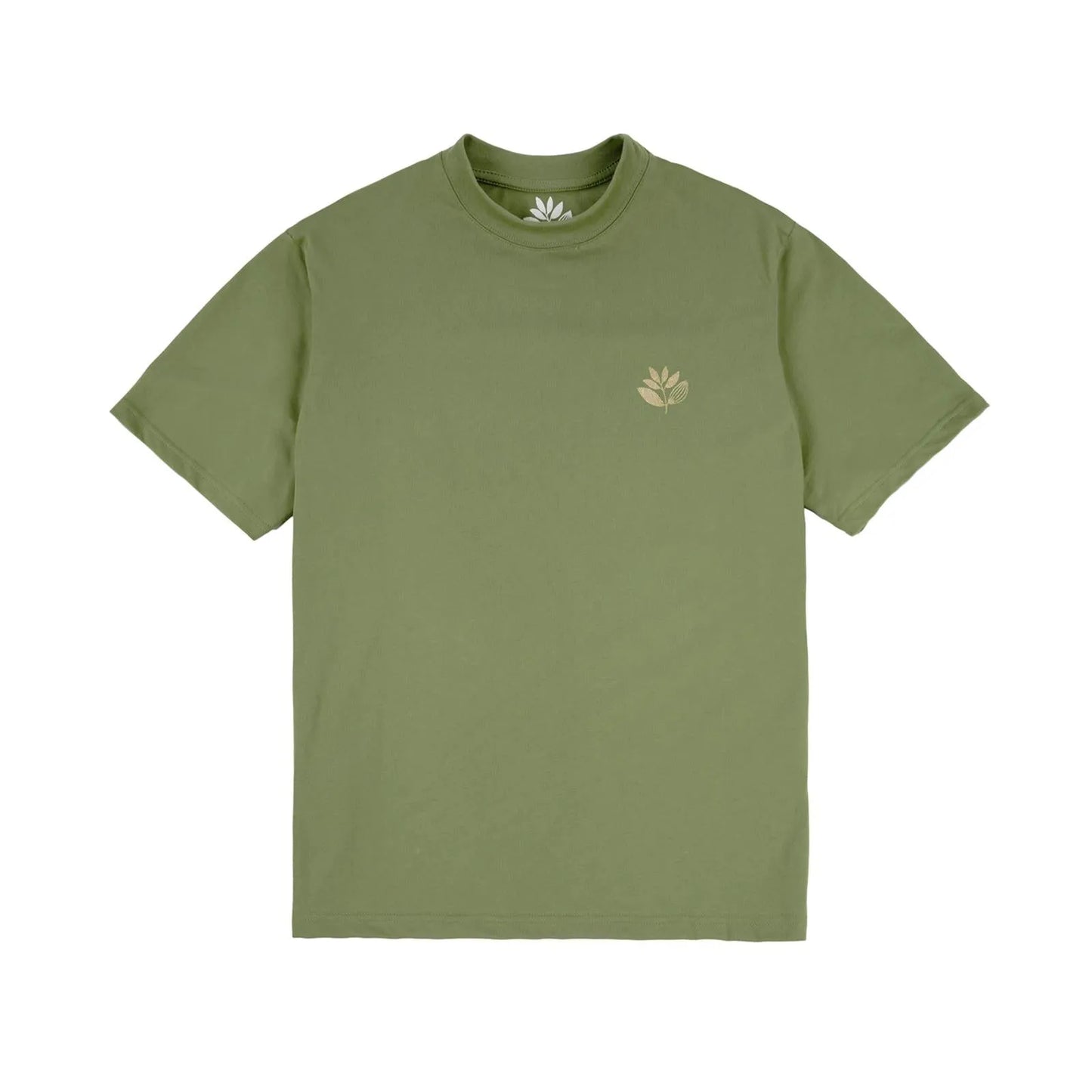 Magenta Skateboards Fingerprint Plant Tee Pea Green - ARROW & BEAST