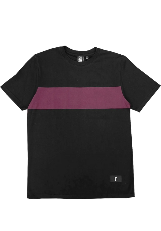 Former Merchandise Prone Stripe S/S Black - ARROW & BEAST
