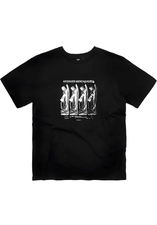 Former Merchandise Composed Tee Black - ARROW & BEAST
