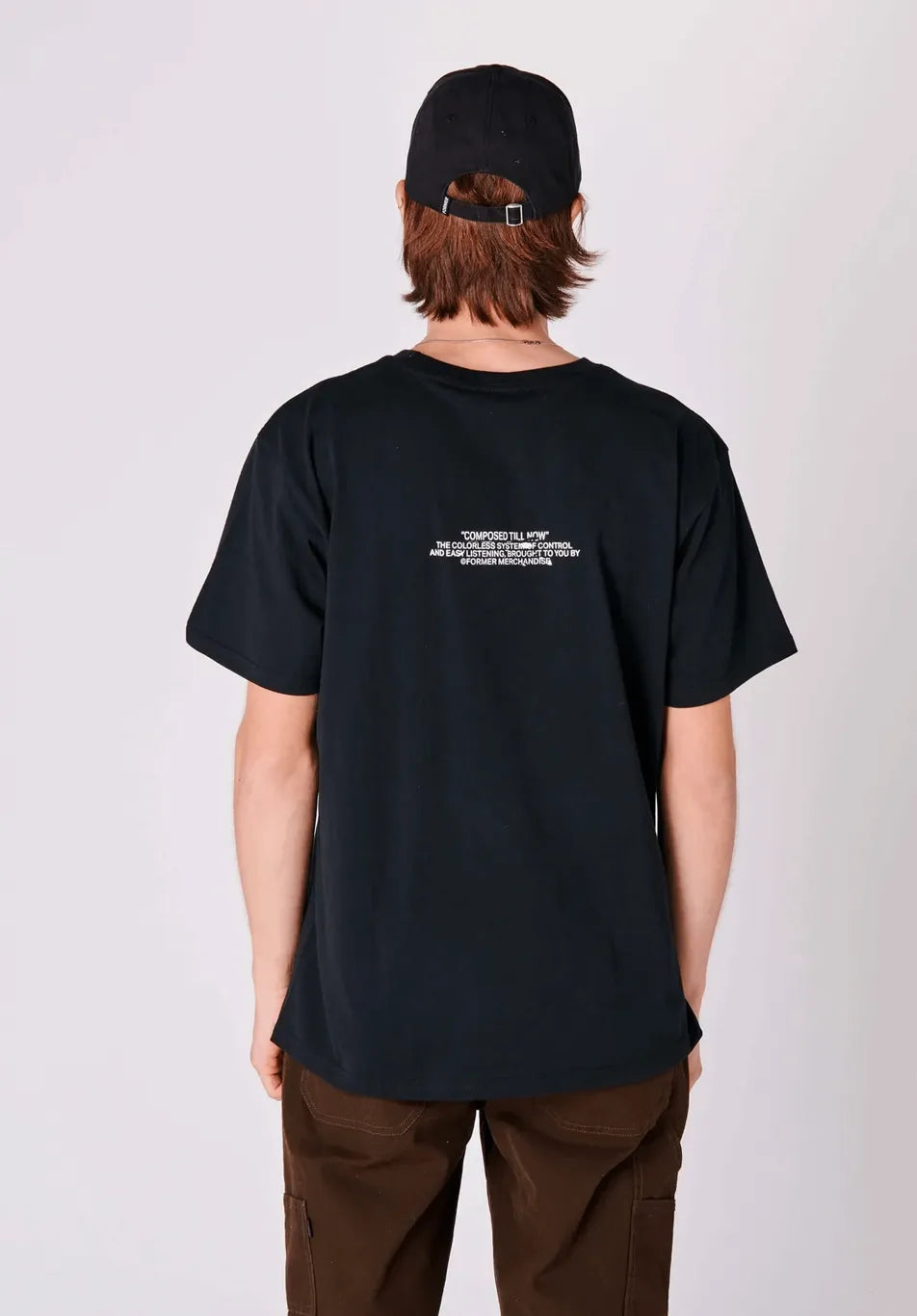 Former Merchandise Composed Tee Black - ARROW & BEAST