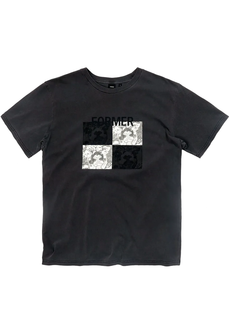 Former Merchandise Dire Tee Washed Black - ARROW & BEAST